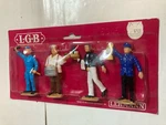 Vintage Lehman Lgb Train Workers Package 5045 Figures Sealed Unopened. Fixed Price $29.99.
