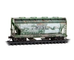 Burlington Northern 2-BAY Covered Hopper Micro-trains Mtl #092 44 620 Scale. Fixed Price $37.25.