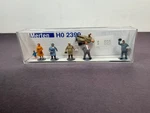 Merten 2399 Passengers Railroad Crew Ho 1:87 Scale Train Figure Set. Fixed Price $14.99.