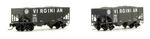 Freudenreich Feinwerktech ZF325H Two Virginian 55 Canton Hoppers. Fixed Price $349.95.