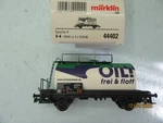 Ho - Marklin 44402 Special Edition Tank Car "oil!frei & Flott" Nib. Fixed Price $25.00.