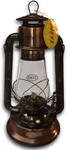 Bronze Oil Lantern Camping Emergency Light Decorative 26 Hour Burn Time. Fixed Price $93.39.