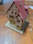 Kibri Z Scale #36405 White Horse Hotel Half Timbered Fully Assembled. Fixed Price $24.99.