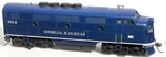 Ho Scale Georgia Railroad Emd F-unit Powered Diesel Locomotive #1001. Fixed Price $60.00.