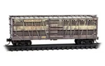 Union Pacific 40' Despatch Stock Car Weathered Micro-trains #035 44 330 Scale. Fixed Price $29.98.