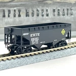 Micro-trains Scale 55040 Erie 33FT Twin Bay Offset Side Hopper 28321. Fixed Price $16.99.