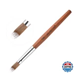 Kads Nail Acrylic Brush Kolinsky Extension Oval Crimped Shaped. Fixed Price $39.77.