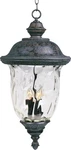 Maxim Lighting 40427WGOB Carriage House Vx Outdoor Pendant Chandeller. Fixed Price $340.20.