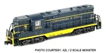 Scale Chesapeake & Ohio Azl 6202 GP7 Locomotive #5771 Nib. Fixed Price $158.00.