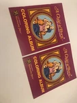 1982 Vintage LOT(2)A Child Born The Christmas Story Coloring Album Paperback. Fixed Price $17.00.
