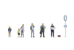 New Release Ho Scale Noch Figures 15246 People At The Bus Stop. Fixed Price $22.95.