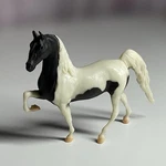 Breyer Paddock Pals Black Tobiano Pinto American Saddlebred Retired Gorgeous. Fixed Price $14.00.