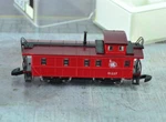 Marklin 8230 New Jersey Central Railroad Company Caboose Red Z Scale. Fixed Price $59.99.