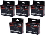 Set Of 5 Rokuhan C002 Turnout Switch 1/220 Z Scale Japan Import Track Brand New. Fixed Price $71.88.