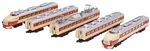 Rokuhan Z Gauge Jnr 485 Series Express Train Early Model 5-CAR Set T030-4. Fixed Price $250.67.