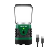Lighting Ever 1000LM Led Camping Lantern Rechargeable, 4400MAH Green / Black. Fixed Price $41.49.