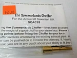 SCAC-28 Summerlands Chuffer For Accucraft Saxonian Iiik Live Steam Locomotive. Fixed Price $45.00.