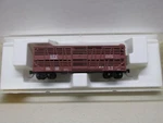 Micro Trains # 13807-2 Atlantic Coast Line 40' Stock Car 140420 Z Scale. Fixed Price $21.00.