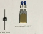 Lionel Circuit Breaker 5 Amp & 6 Diode For 1033, 1044, Tw, Rw, Lw. Fixed Price $11.99.