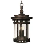 Maxim Santa Barbara Vx 3-LT Outdoor Hanging Lantern Sienna 40039CDSE. Fixed Price $259.99.