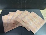 Scale Brick Model Train Scenery Sheets 5 Seamless 6"X6" Light Calico. Fixed Price $16.99.