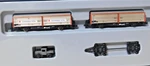 Marklin Z 82558 Db Era Vi Sliding Wall Wagons And Culmeyer Road Roller Set Nib. Fixed Price $59.00.