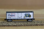 Micro Trains Oregon State Car -40' Standard Box Z Scale 502 00 514. Fixed Price $20.00.