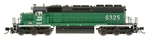 Intermountain 69321-05 Burlington Northern SD40-2 Diesel Locomotive #6332. Fixed Price $158.42.