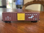 Scale 1980 Kadee 50 Ribside Boxcar Conrail 157315. Fixed Price $30.00.