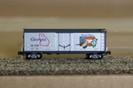 Micro Trains - Georgia State Car 40' Standard Box Z Scale 502 00 504. Fixed Price $20.00.