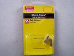 (044) Micro Trains Z Scale Model Track Joiners Item #990 40 909 (1321). Fixed Price $9.95.
