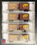 Micro-trains Scale Wp Western Pacific 40' Boxcar 4-PACK 02000517/518. Fixed Price $130.00.