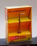 Brawa 4802 Z Gauge 1:220 Lattice Mast Light Single Arm Accessory - Germany Nos. Fixed Price $14.99.