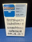 Preiser #16325 Unpainted Figure Set -- Railroad Personnel & Travelers PKG(120). Fixed Price $25.00.