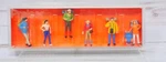Preiser Mini-figures 10113, Young Travelers With Backpacks, Travellers, Ho Scale. Fixed Price $16.95.