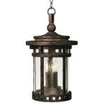 Maxim Santa Barbara Cast 3-LIGHT Outdoor Hanging Lantern Sienna 3138CDSE. Fixed Price $268.20.
