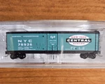 Z Scale 13616-2 50' Standard Box Car New York Central, Micro-trains Line Mtl. Fixed Price $24.99.