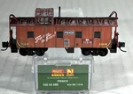 Micro-trains Scale 36' Riveted Steel Caboose Frisco 10044580. Fixed Price $39.90.