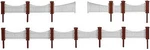 Faller Front Garden Fence Kit - Ho Scale Model Railroad Building Accessory. Fixed Price $14.26.