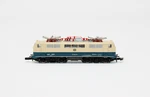 Z Scale Marklin 8842 Br 111 Cream/blue Electric Locomotive With Custom Leds .a. Fixed Price $195.00.