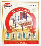 New Model Power People Scale 1:87 Train Crew 5704 Hobby Diorama - Six Figures. Fixed Price $8.95.