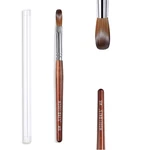 Modelones Acrylic Nail Brush 100% Pure Kolinsky Hair Bristles Oval Crimped Shape. Fixed Price $12.40.