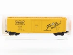 Scale Micro-trains Mtl 32060 Sl-sf Frisco Railroad 50' Plug Door Box Car #6244. Fixed Price $19.95.