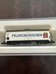Marklin 8607 / Reefer Beer Car Z Scale - Feldschl Ssen Bier Lnib. Fixed Price $22.00.