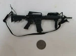 Bbz 1/6 Scale Us Modern M-4 Assault Rifle For 12" Action Figure L-538. Fixed Price $22.45.