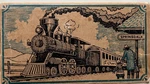 Diamond Kitchen Matches Steam Locomotive Train Station Springdale Box. Fixed Price $7.00.