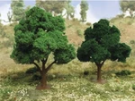 Jtt Deciduous Trees Super Scenic Series Green 5IN 10.2 12.7CM PKG(4) 92132. Fixed Price $15.98.
