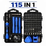 115 In Precision Screwdriver Set Magnetic Bit Repair Tool Kit For Phone Laptop. Fixed Price $7.88.