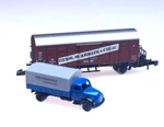 2009 Marklin Z-scale Car Museumswagen Box And Truck Metal. Fixed Price $69.00.