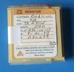 250X TX2701J California Micro Devices Thin Film Resistor Asic FSCM#56427 250PS. Fixed Price $1000.00.